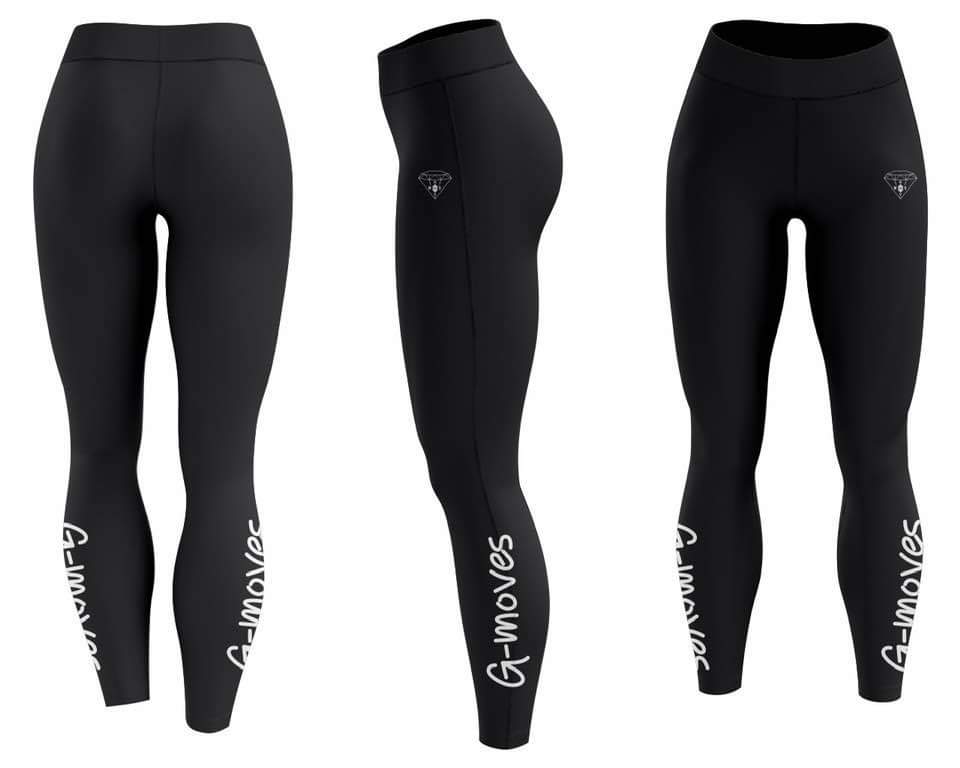 G-Moves Double-stiched One Pocketed Leggings